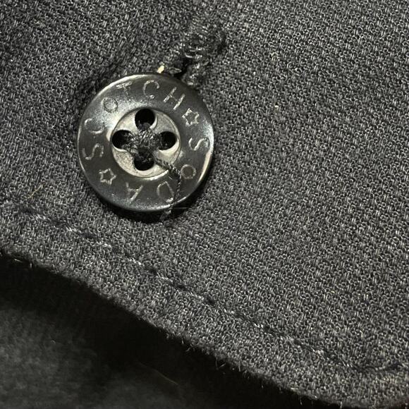 scotch soda doc azur embellished button up shirt Size M - Picture 10 of 13